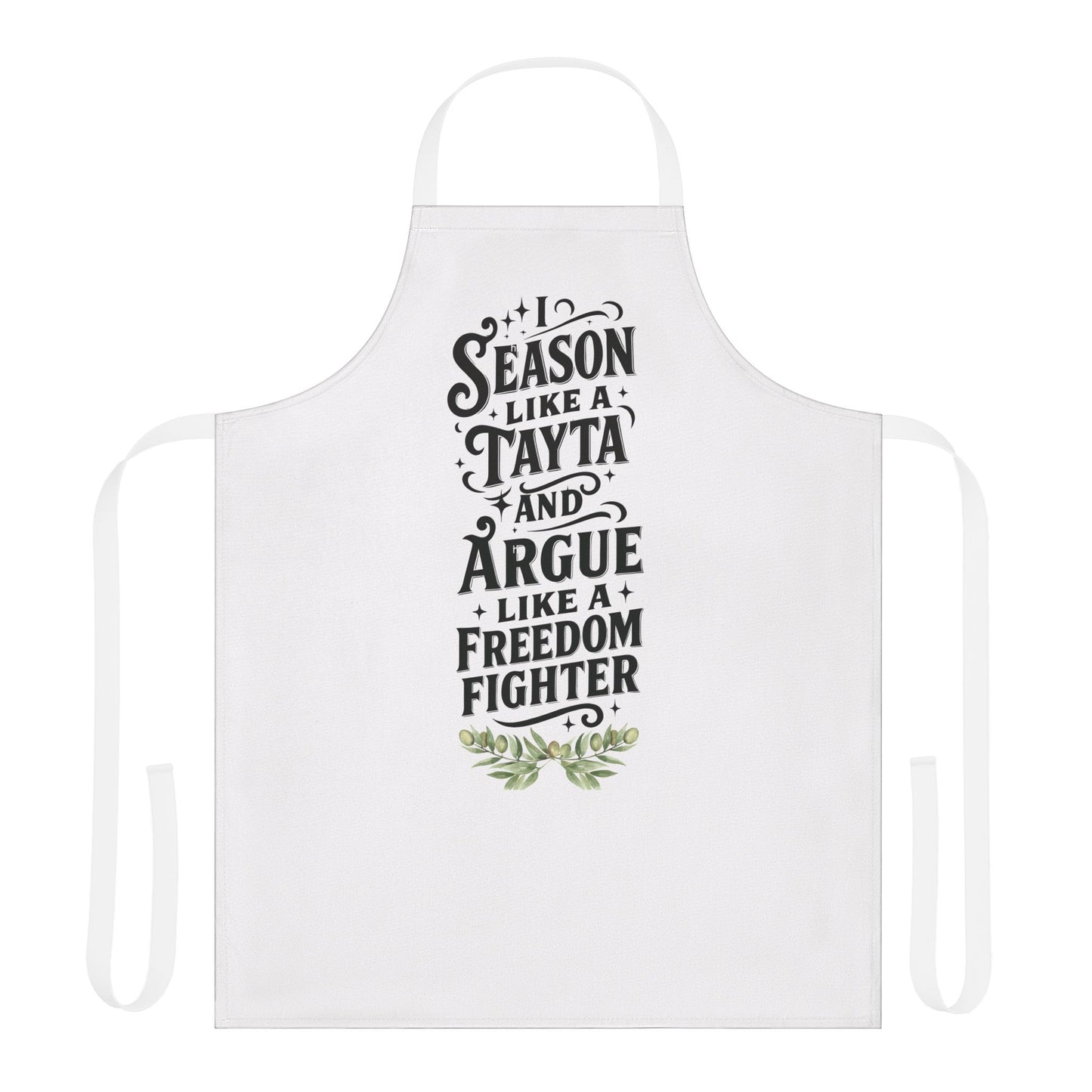 The Olive Branch Apron β Middle Eastern Kitchen Vibes