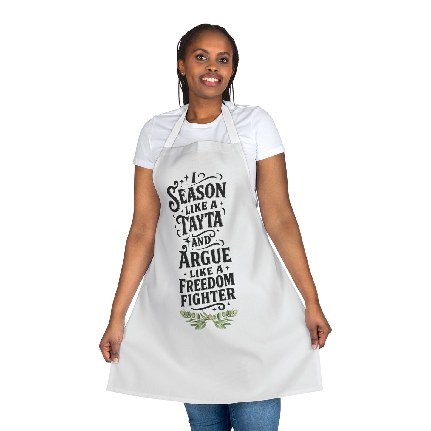 The Olive Branch Apron β Middle Eastern Kitchen Vibes