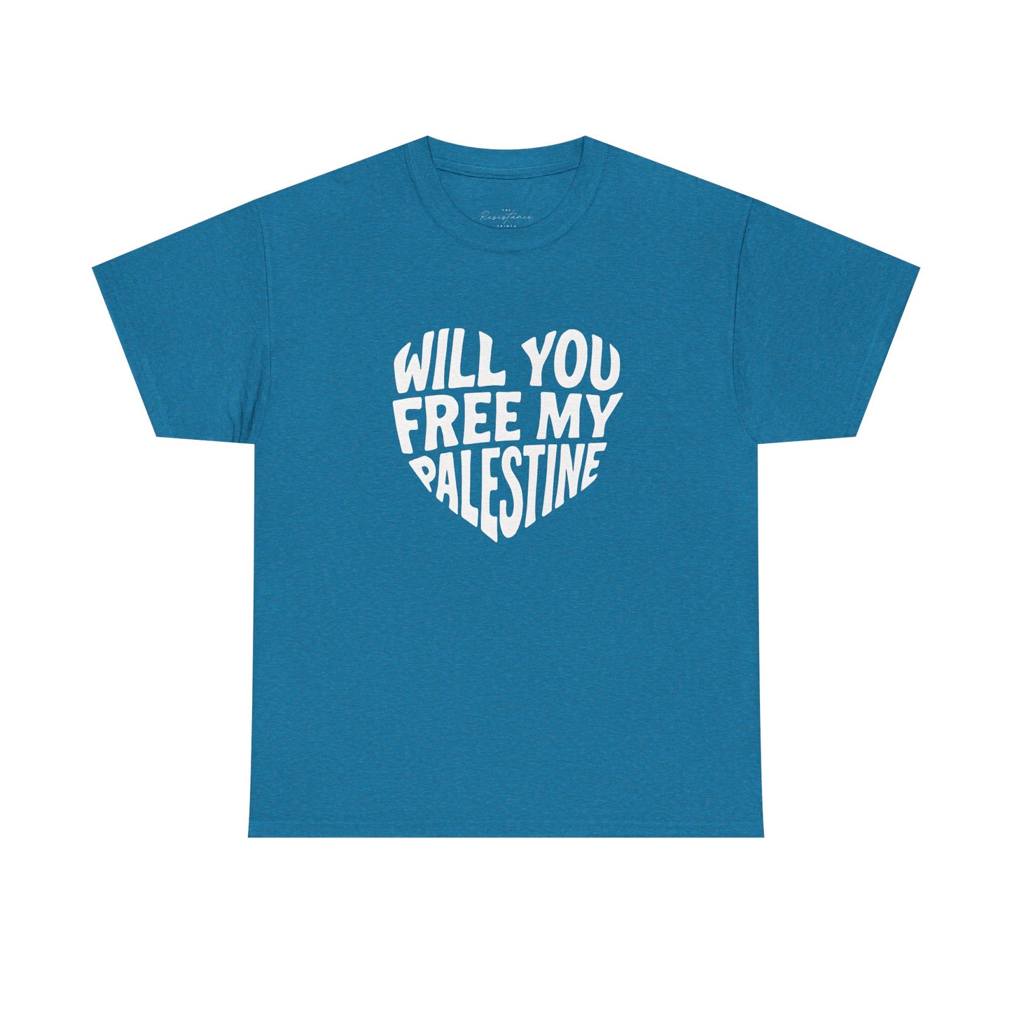 Pro-Palestine Activist Tee- Will You Free My Palestine