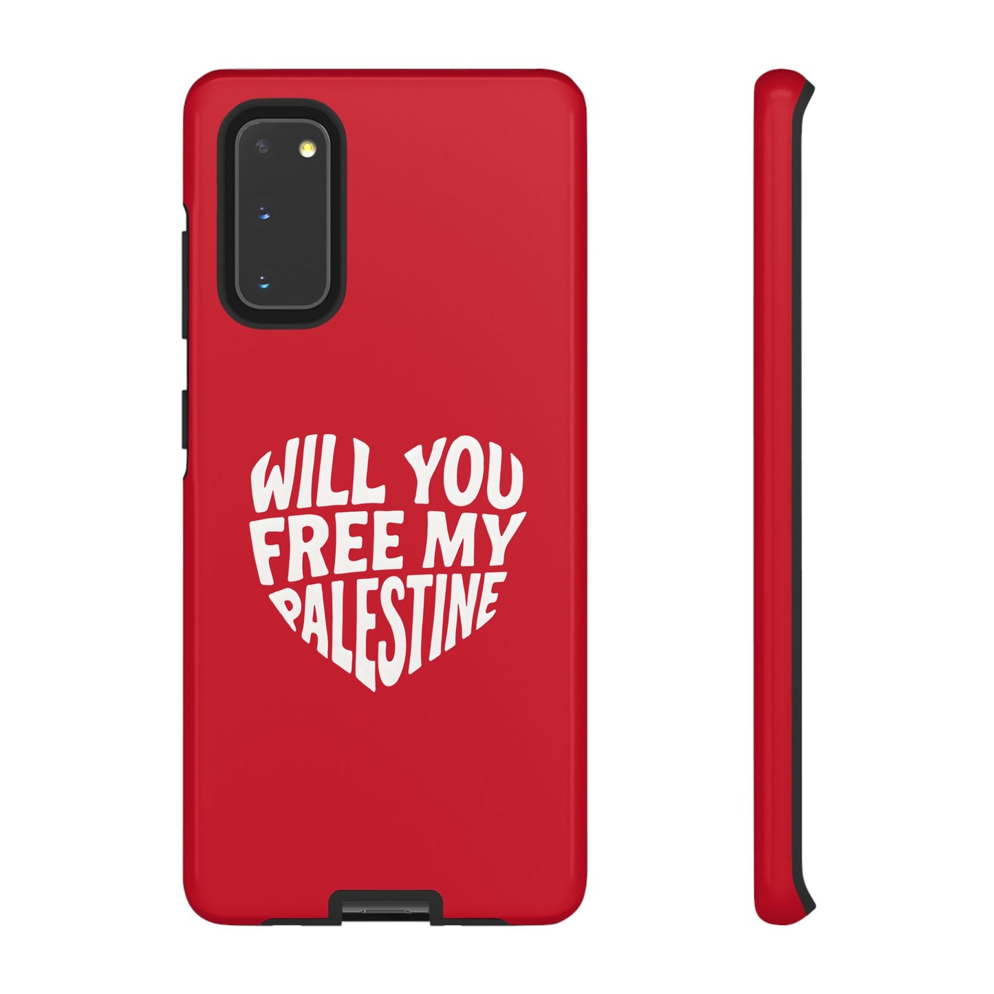 Palestine Phone Case Will You Free My Palestine - Protection Cover, Strong Phone Case, Tough Phone Case, Iphone Samsung Palestine
