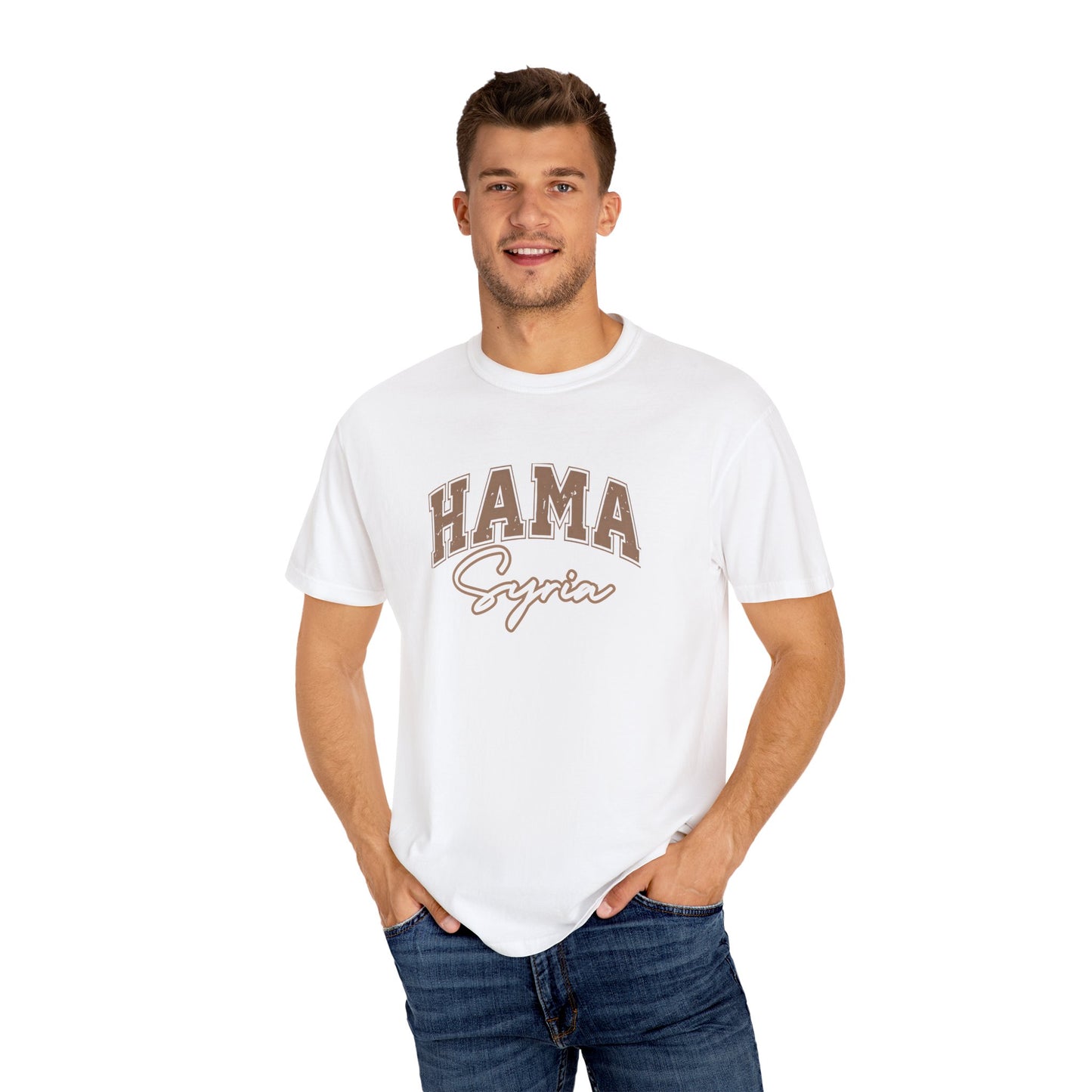 Hama Syria T-shirt - Unisex Garment-Dyed Tee