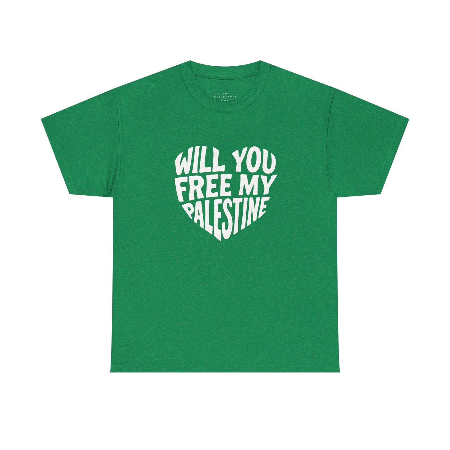 Pro-Palestine Activist Tee- Will You Free My Palestine
