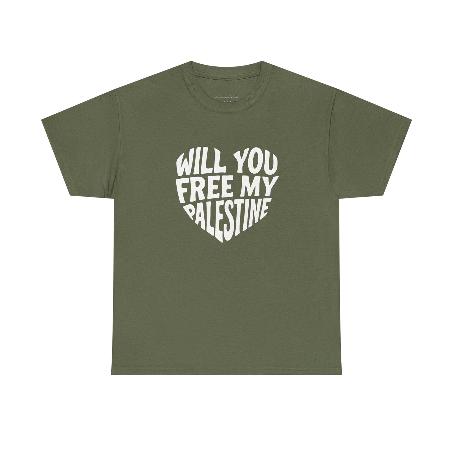 Pro-Palestine Activist Tee- Will You Free My Palestine