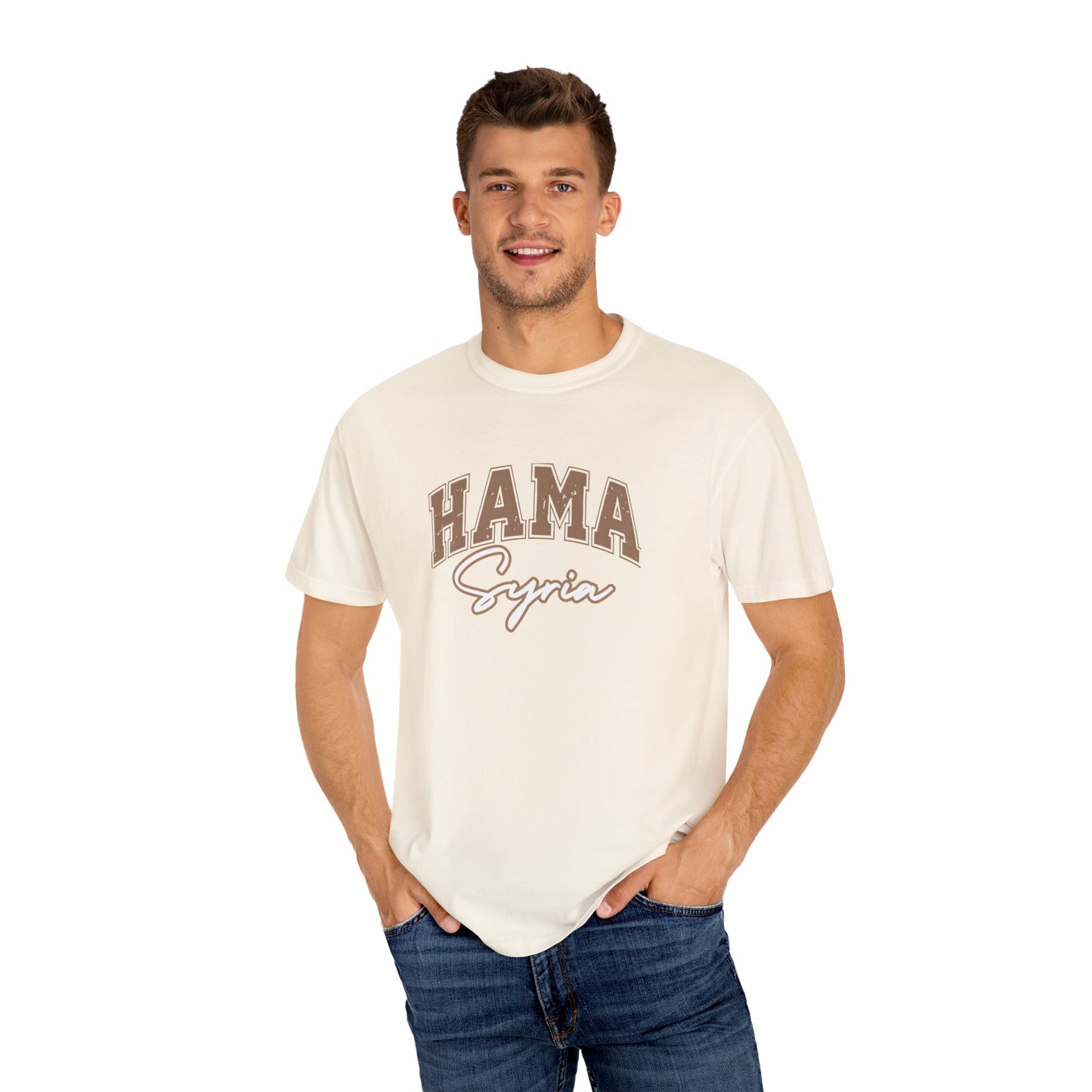 Hama Syria T-shirt - Unisex Garment-Dyed Tee